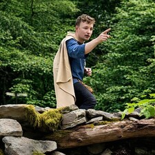 Theaterf�hrung �ber den Ringwall
